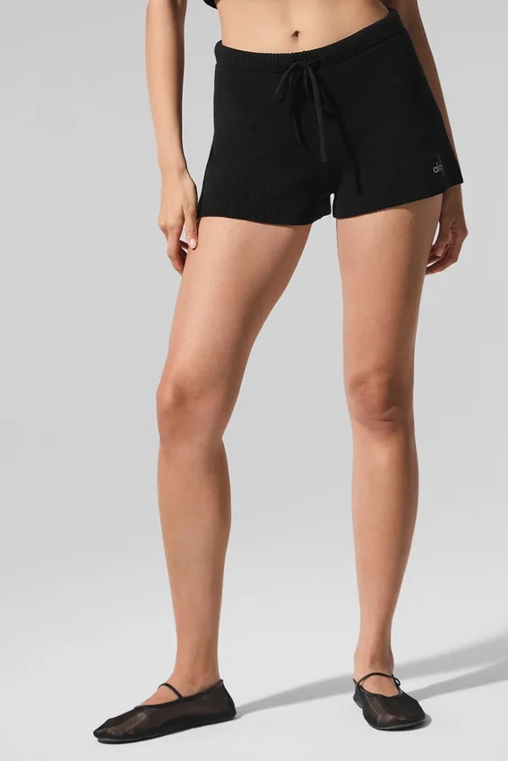 Supernatural Strikkegenser Short – Svart