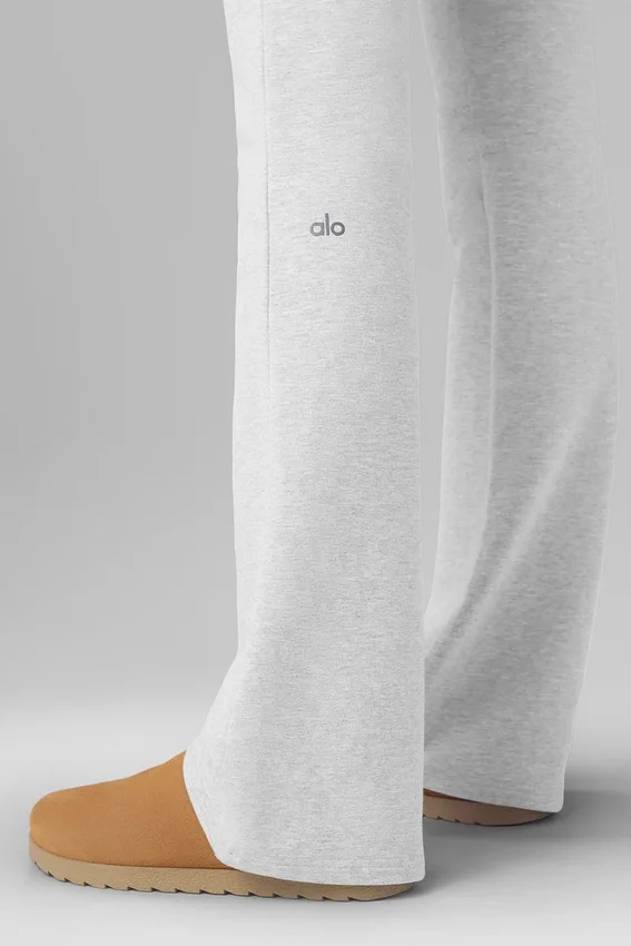Sway Bootcut-joggebukser – Athletic Heather Grey