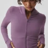 Sway hettegenser med full glidelås – Plum Kiss