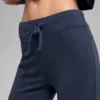Sway joggebukser med bootcut – marineblå