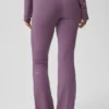 Sway joggebukser med utvidet ben – Plum Kiss