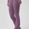 Sway joggebukser med utvidet ben – Plum Kiss
