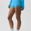 Sway My Way Micro Shorts – azurblå