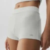 Sway My Way Micro Shorts – hvit melert