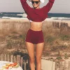 Sway My Way Micro Shorts – Summer Romance Red