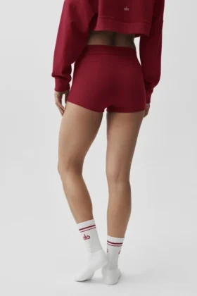 Sway My Way Micro Shorts – Summer Romance Red