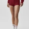 Sway My Way Micro Shorts – Summer Romance Red