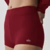 Sway My Way Micro Shorts – Summer Romance Red
