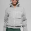 Sweatshirt-pufferjakke – Athletic Heather Grey