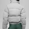 Sweatshirt-pufferjakke – Athletic Heather Grey