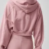 Sweet Escape hettegenser med glidelås – Vintage Pink