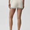 Tennis Club Strikkegenser Knit Hot Shorts – Elfenben/Marineblå