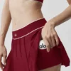 Tennisskjørt med lav midje «Amp It up» – Summer Romance Red
