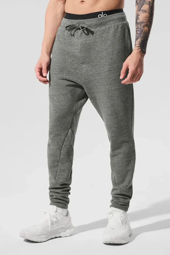 Triumph-joggebukser – Grå triblend