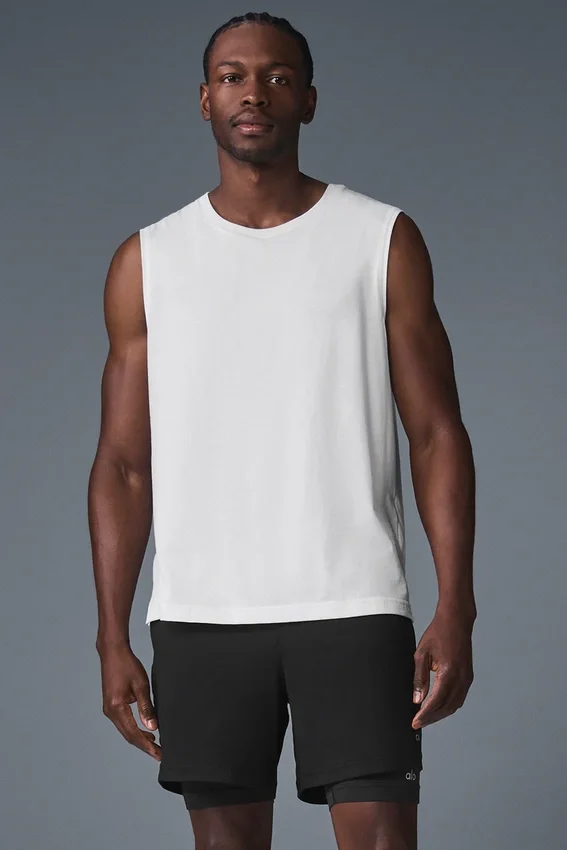 Triumph Muscle Tank – hvit