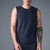 Triumph Muscle Tank – marineblå