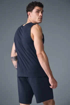 Triumph Muscle Tank – marineblå