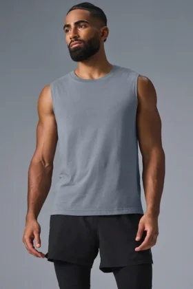 Triumph Muscle Tank – stålgrå