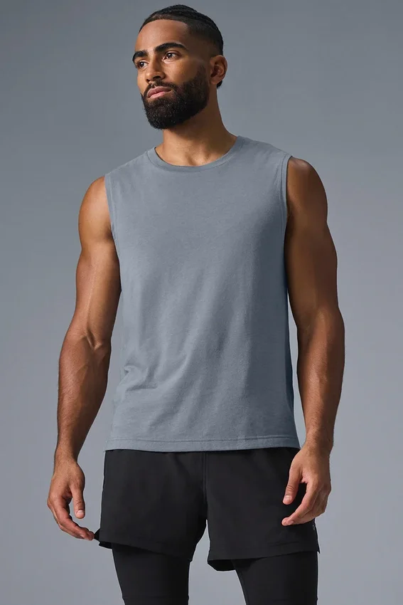 Triumph Muscle Tank – stålgrå