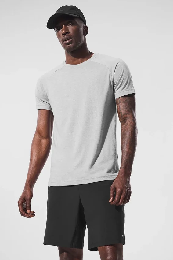 Triumph Raglan-T-skjorte – Athletic Heather Grey