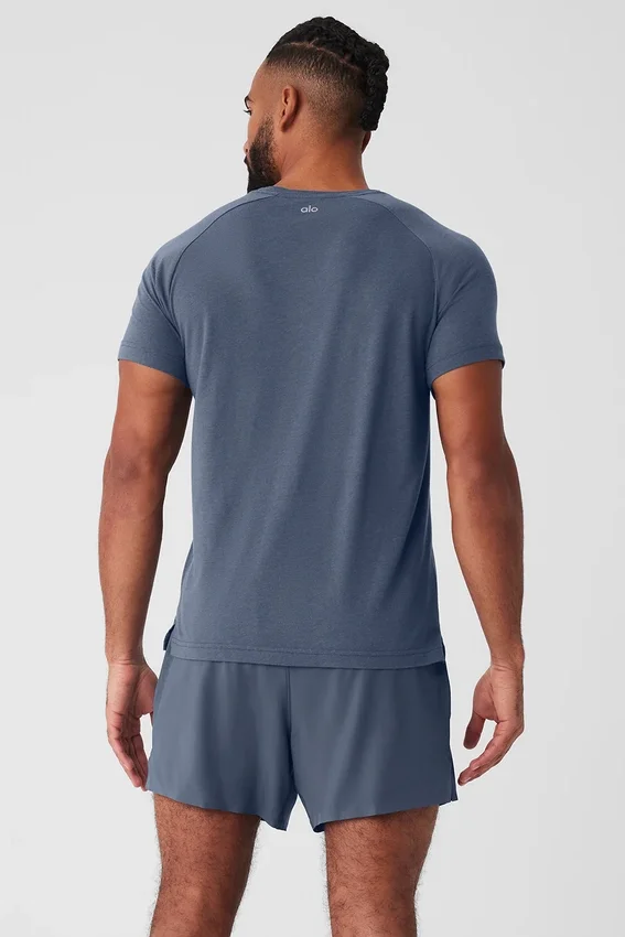 Triumph Raglan-T-skjorte – Bluestone