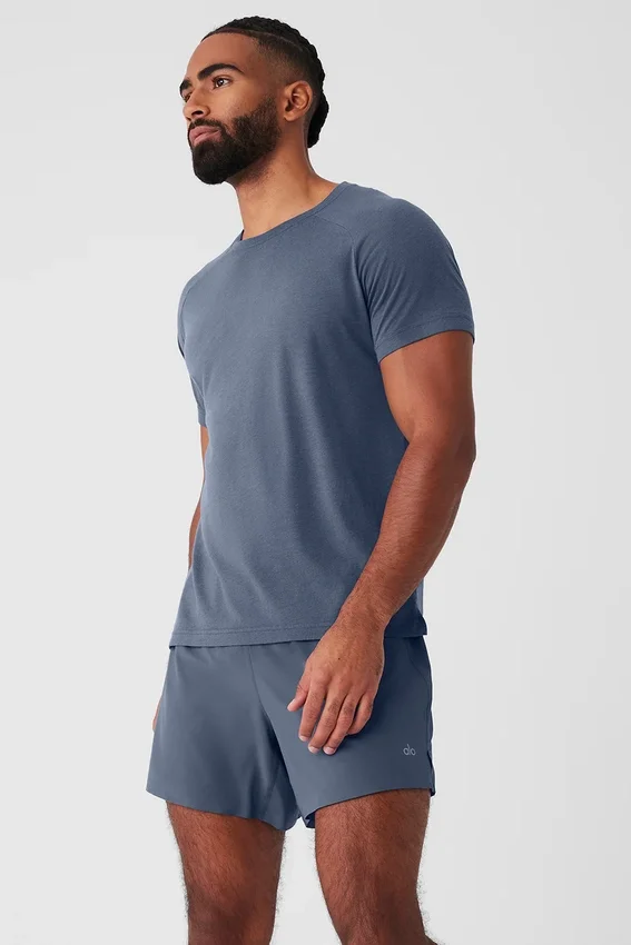 Triumph Raglan-T-skjorte – Bluestone