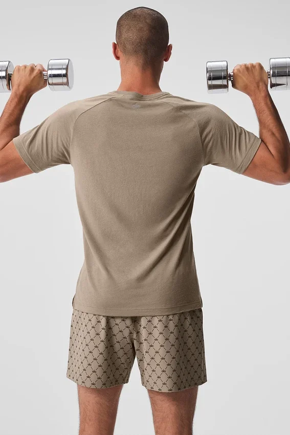 Triumph Raglan-T-skjorte – Gravel