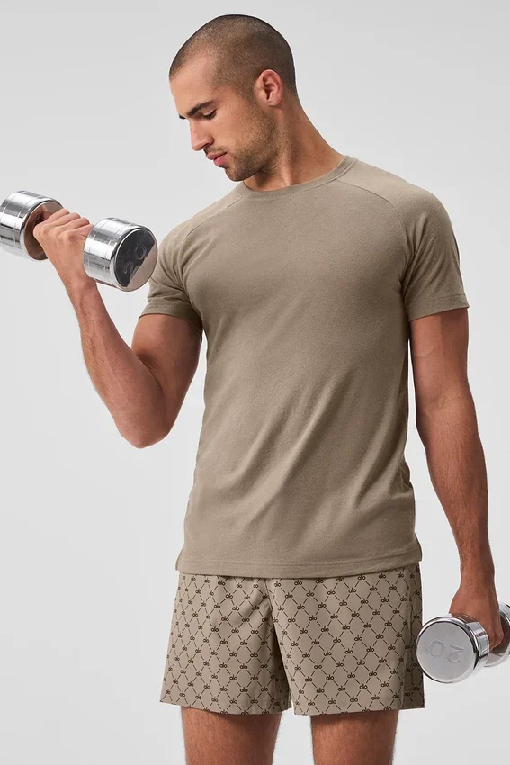 Triumph Raglan-T-skjorte – Gravel