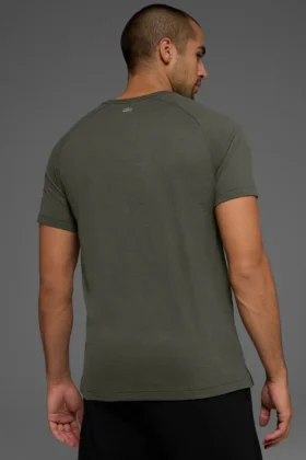 Triumph Raglan-T-skjorte – Stealth Green