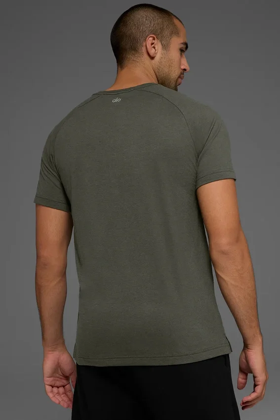 Triumph Raglan-T-skjorte – Stealth Green