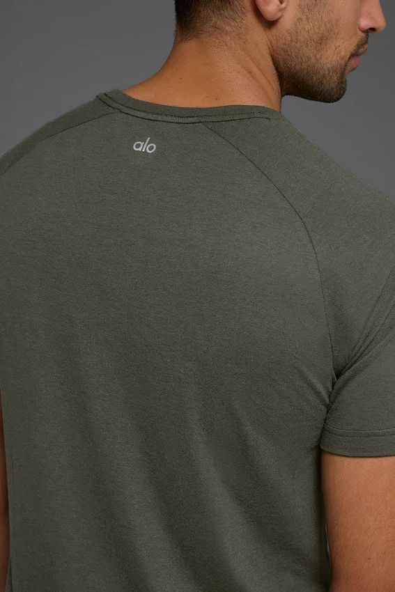 Triumph Raglan-T-skjorte – Stealth Green