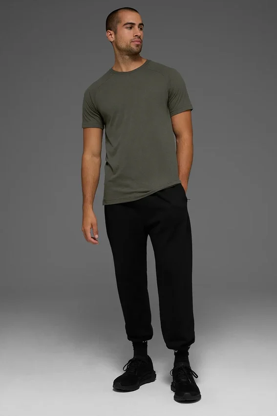 Triumph Raglan-T-skjorte – Stealth Green