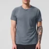 Triumph Raglan-T-skjorte – Steel Grey