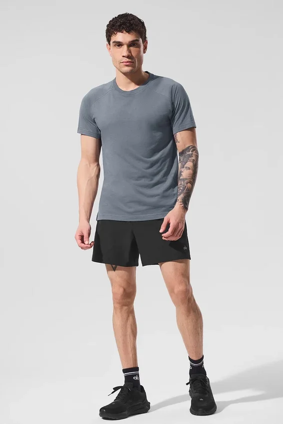 Triumph Raglan-T-skjorte – Steel Grey