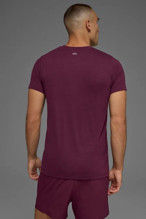 Triumph Tee – Burgundy