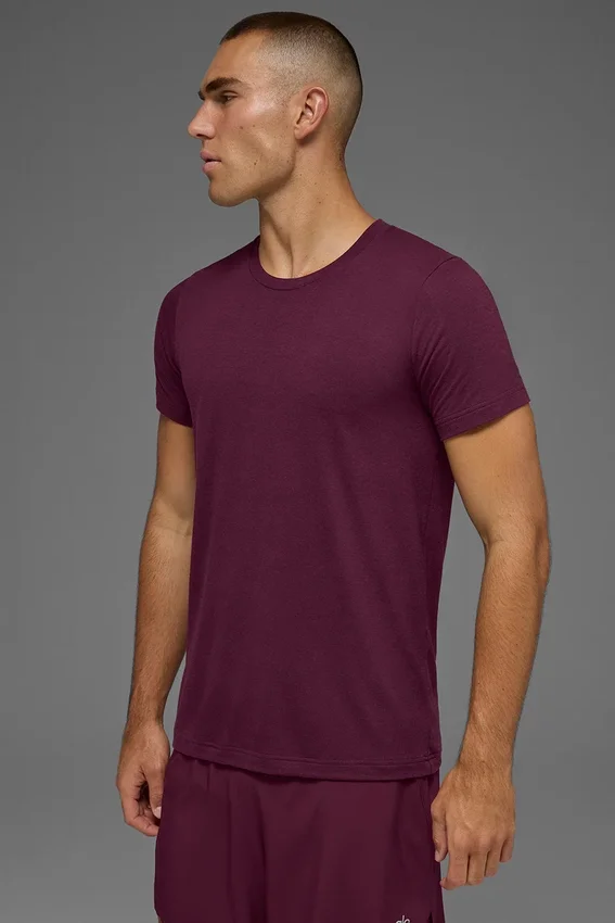 Triumph Tee – Burgundy