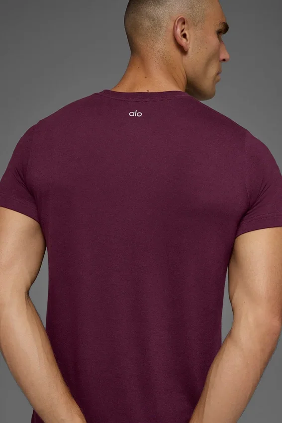 Triumph Tee – Burgundy
