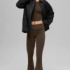 Twill Barn-jakke – svart/espresso