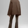 Twill-barnjakke – Espresso