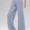 Ull- og kashmirbukser med High-Waist og vide ben – New Class – Winter Frost