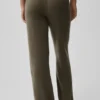 Ull- og kashmirbukser med High-Waist og vide ben – Olive Tree