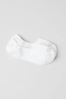 Unisex Conceal-sokk – hvit/duvegrå