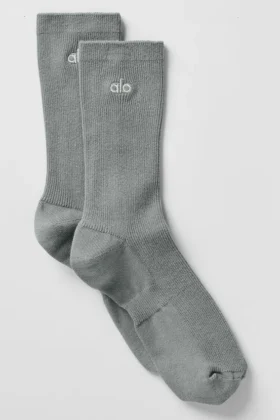 Unisex halvhøye, diskrete sokker – Lunar Grey