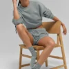 Unisex halvhøye, diskrete sokker – Lunar Grey