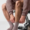 Unisex halvhøye, diskrete sokker – sopp