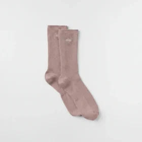 Unisex halvhøye, diskrete sokker – taupe