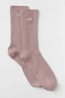 Unisex halvhøye, diskrete sokker – taupe