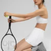 Unisex halvhøye scrunch-sokker – Athletic Heather Grey