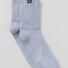 Unisex halvhøye scrunch-sokker – Winter Frost
