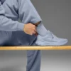 Unisex halvhøye scrunch-sokker – Winter Frost